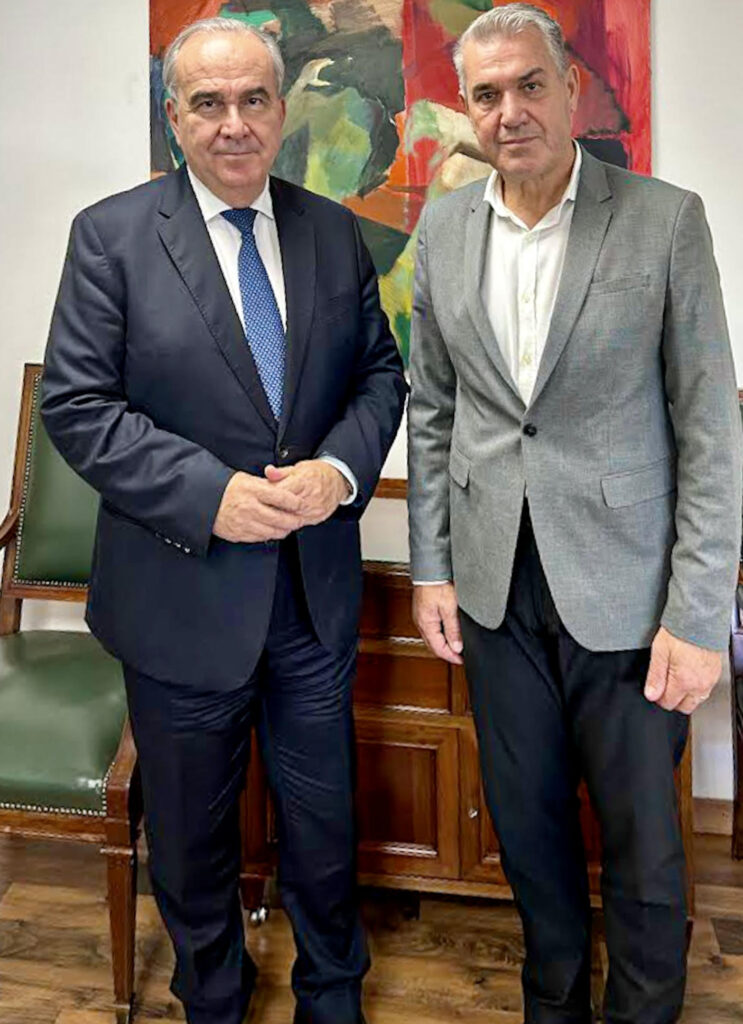 Συνάντηση με κ.Νικόλαο ΠΑΠΑΘΑΝΑΣΗ Αναπληρωτή Υπουργό Οικονομίας και Οικονομικών